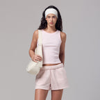 OUTDOOR VOICES (W)OV CENTRAL LOGO SLEEVELESS (PINK)