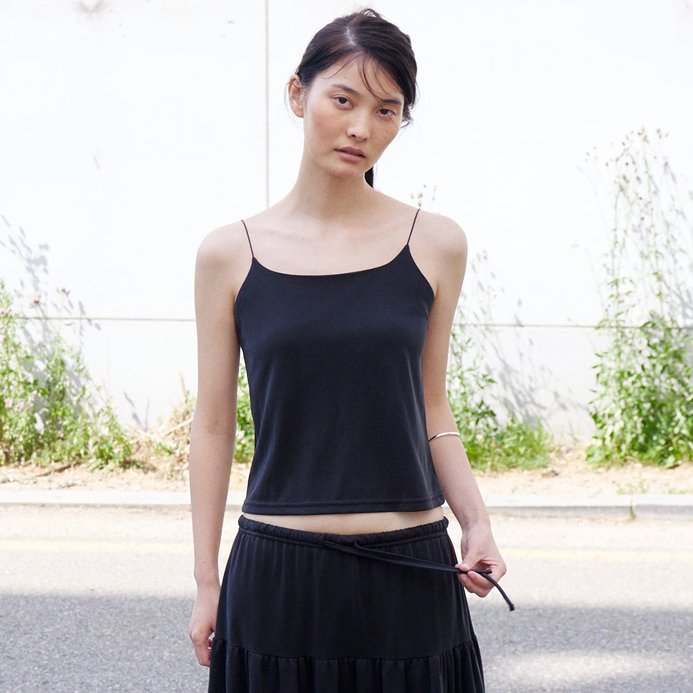 NOEUD Soft Modal Sleeveless (Black)