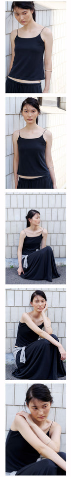 NOEUD Soft Modal Sleeveless (Black)