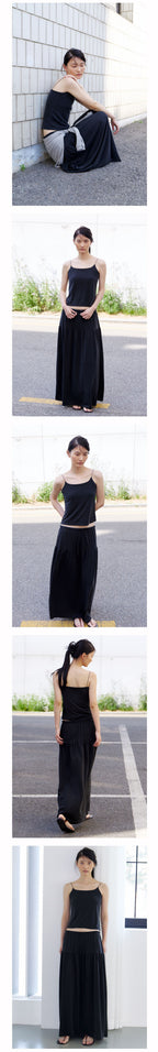 NOEUD Soft Modal Sleeveless (Black)