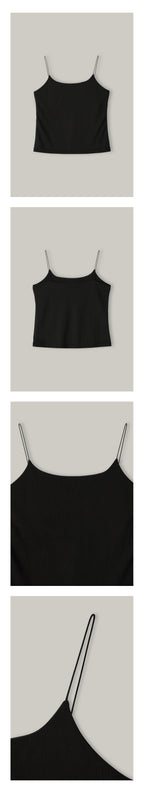 NOEUD Soft Modal Sleeveless (Black)