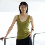 NOEUD Deep Round Sleeveless (Olive)