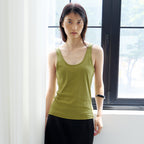 NOEUD Deep Round Sleeveless (Olive)