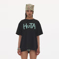 HATA HaTA Signature Graphic T-Shirt_Charcoal