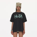 HATA HaTA Signature Graphic T-Shirt_Charcoal