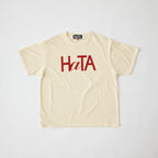 HATA HaTA Signature Graphic T-Shirt_Ivory