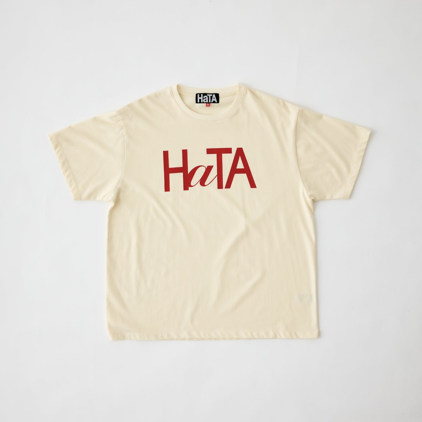 HATA HaTA Signature Graphic T-Shirt_Ivory