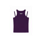 MEENDERI (1st reorder) CURVE STRAP SLEEVELESS - PURPLE