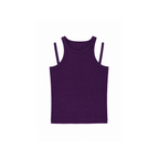 MEENDERI (1st reorder) CURVE STRAP SLEEVELESS - PURPLE