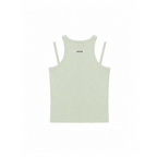 MEENDERI [Jjini PICK] (1st reorder) CURVE STRAP SLEEVELESS - MINT