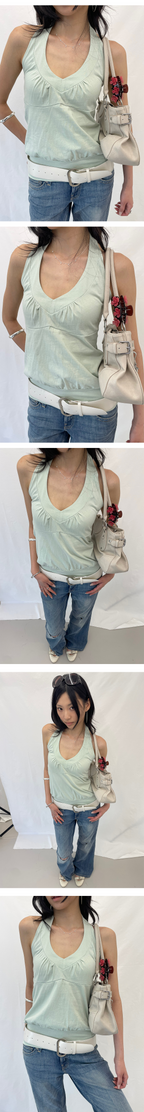 DIMANCHE Rosy Top (mint)