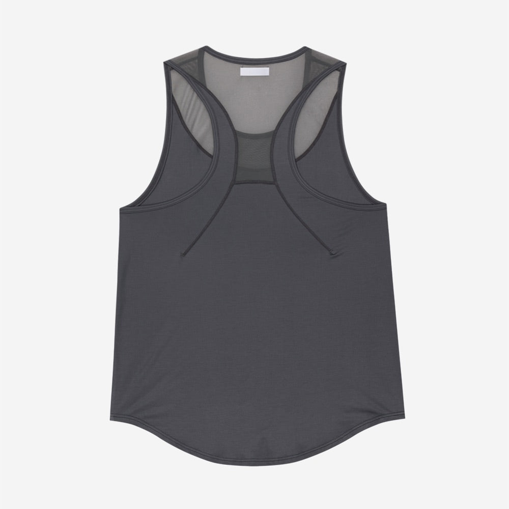 OJOS i:e Breathform Running Tank Top / Charcoal