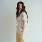 MURMURE [3rd] Liev ruffle collar blouse_Liev Blouse