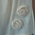 OURNOSTALGIA Rose Vine Sleeveless Blouse_Cream(OB6BL10)