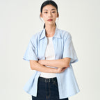 HAVE HAD Everyday Comfort Half Shirts (Light Blue)