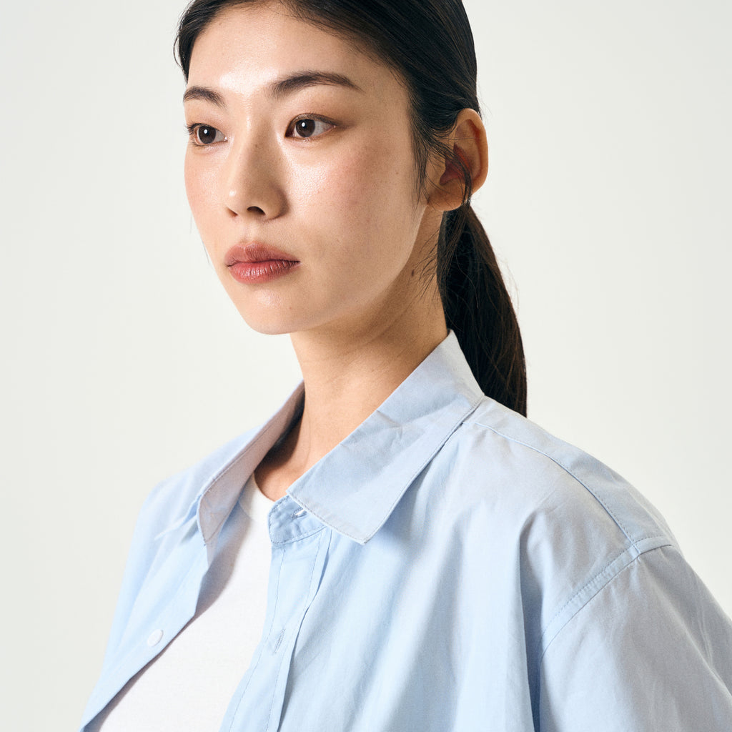HAVE HAD Everyday Comfort Half Shirts (Light Blue)
