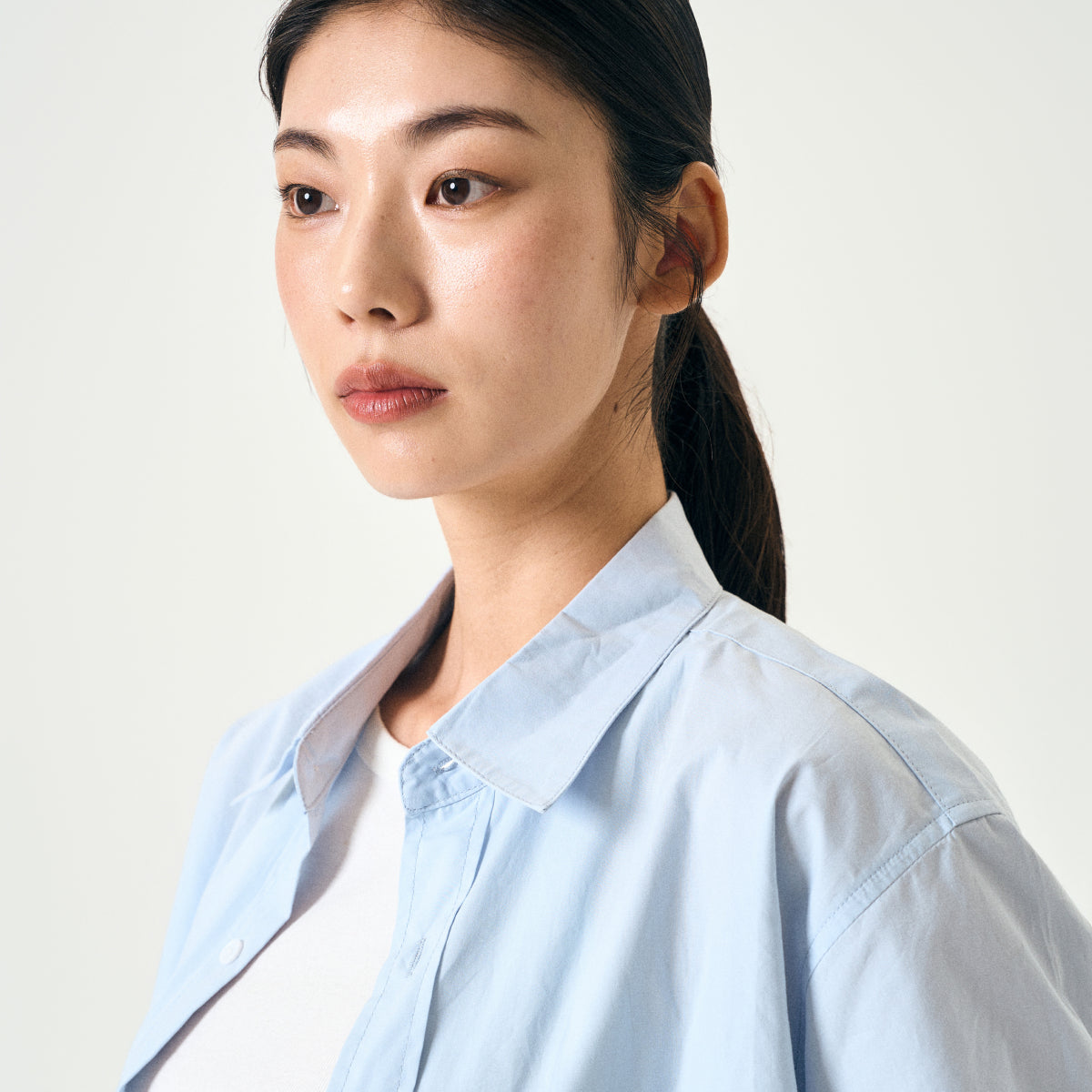 HAVE HAD Everyday Comfort Half Shirts (Light Blue)