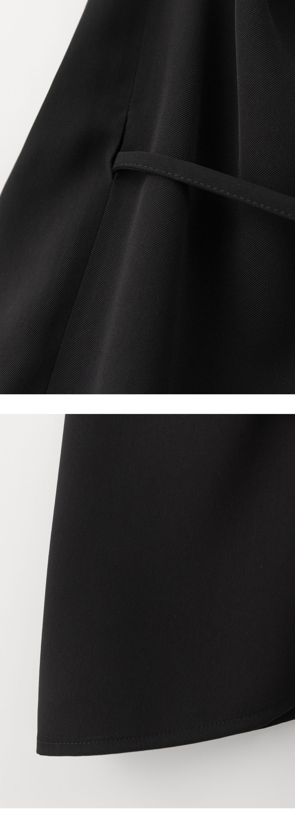 EAAH REIN V NECK BLOUSE (BLACK)