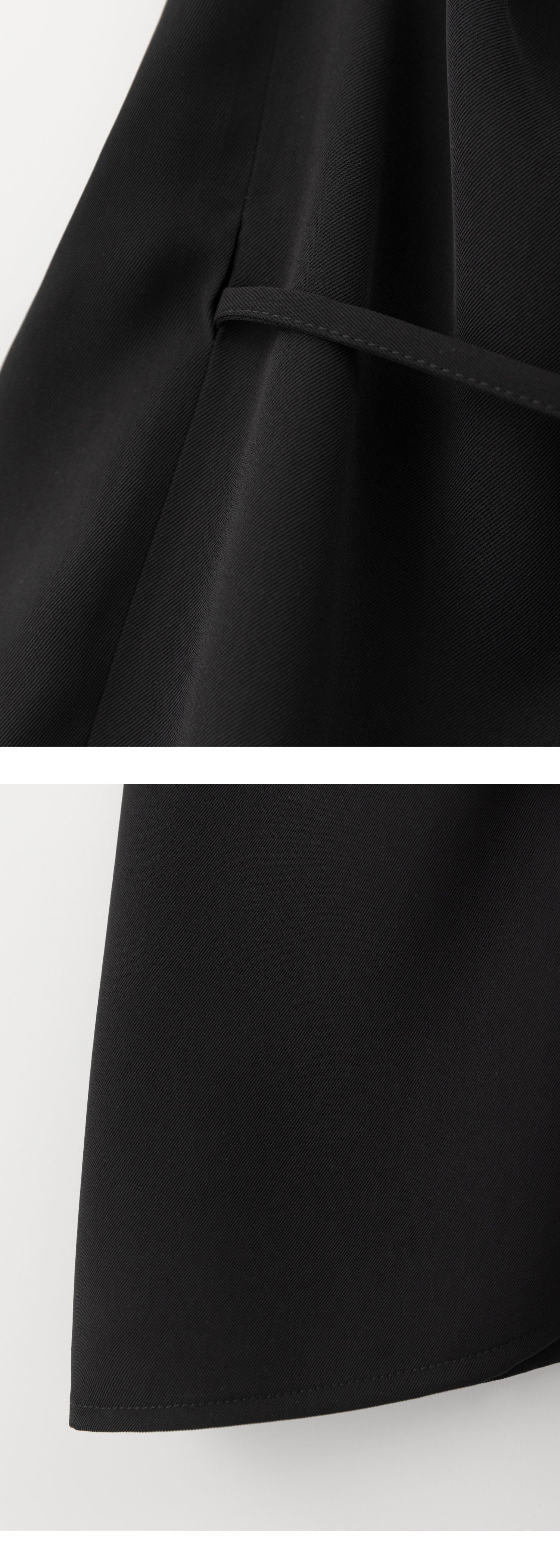 EAAH REIN V NECK BLOUSE (BLACK)