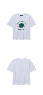 FRITUR Clover Hug T-shirt Light grey_F262TS03