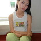 POEV Flower Tank Top [3 Color]