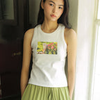 POEV Flower Tank Top [3 Color]