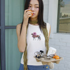 POEV Flower Tank Top [3 Color]