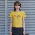 SUNBURNPROJECT CHILLIN T-SHIRT, YELLOW