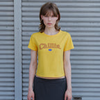 SUNBURNPROJECT CHILLIN T-SHIRT, YELLOW