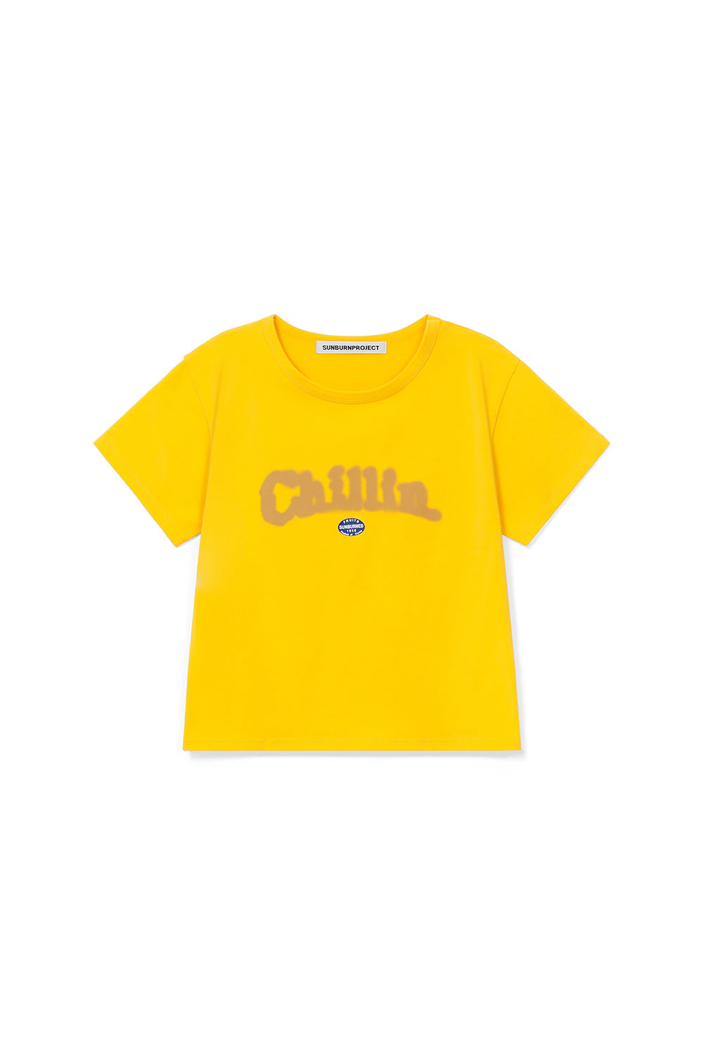SUNBURNPROJECT CHILLIN T-SHIRT, YELLOW