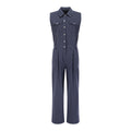 MALBON GOLF MALBON GOLF Shirt Sleeveless Jumpsuit NAVY