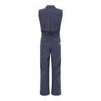 MALBON GOLF MALBON GOLF Shirt Sleeveless Jumpsuit NAVY