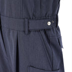 MALBON GOLF MALBON GOLF Shirt Sleeveless Jumpsuit NAVY