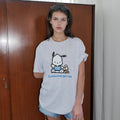 SOMEWHEREBUTTER [5th] Pochacco Over-Fit Top - White Melange