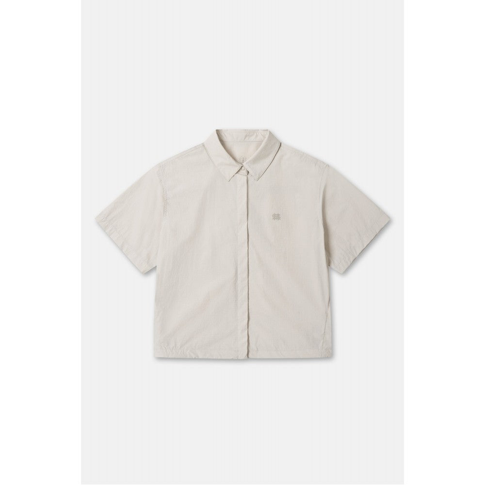 KOLON SPORT Women's Daypack Crop Short Sleeve Shirt TVSCM26692LBE