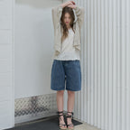 AVANT-G Knit Sleeveless Top - OATMEAL