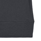 NOIRER FOR WOMEN Cotton Deep V-neck Sleeveless (Charcoal)