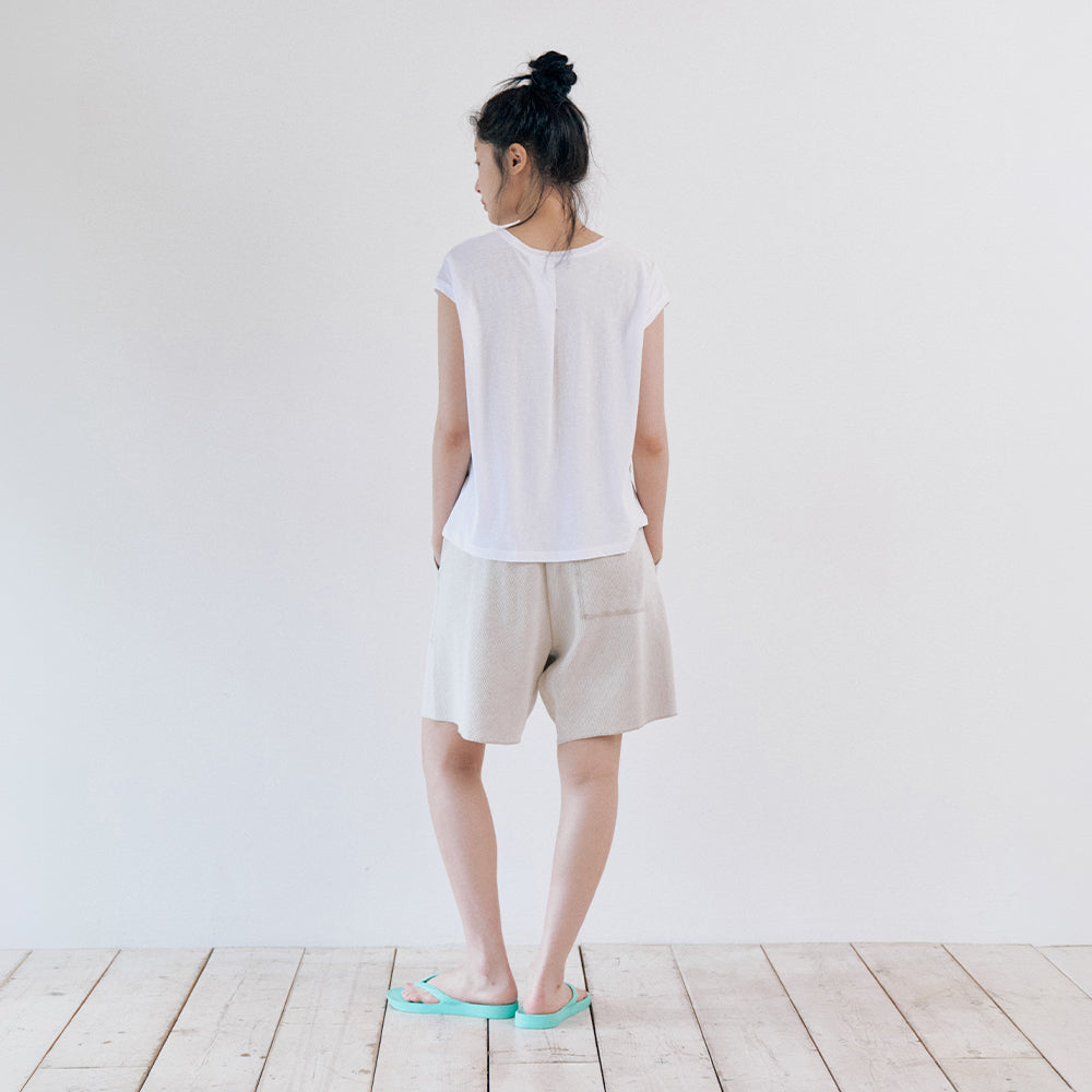 MONOCHROME 26 triangle stitch t-shirt (3color)