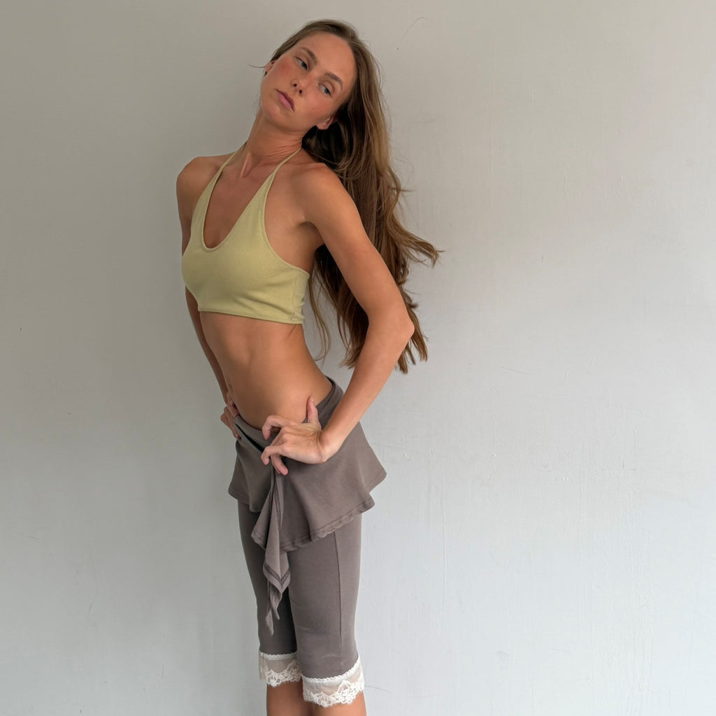 ASURA HALTER SHORT TOP (GREEN)
