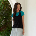 haveawhale [Friendship PICK][29EDITION] halter neck sleeveless (BK)