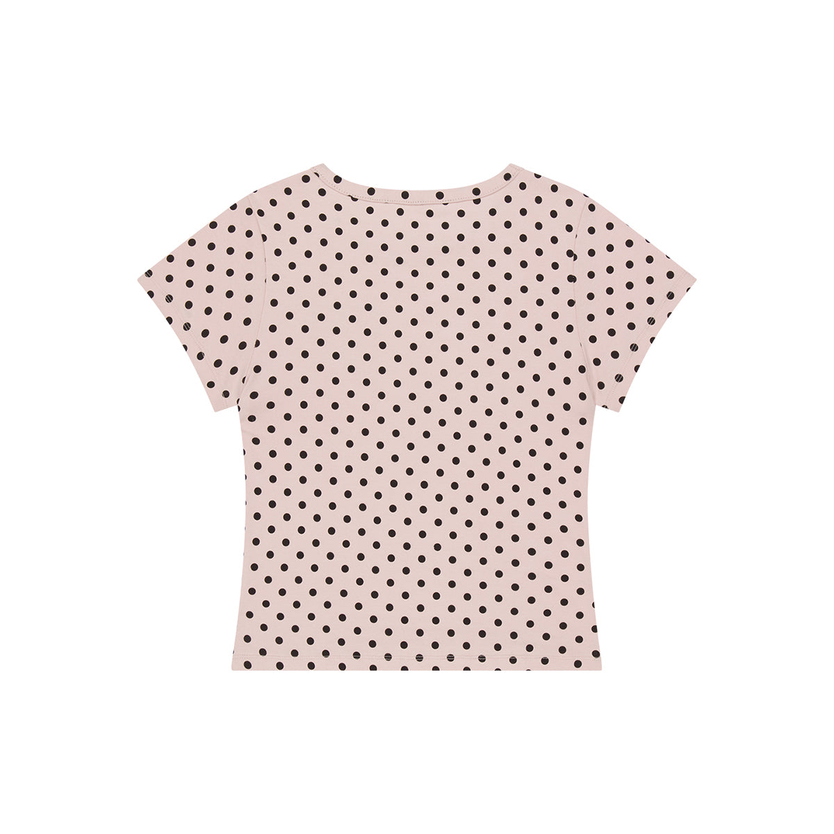 ILLIGO 129 dot fitted t-shirt pink dots