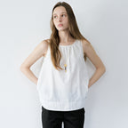LEMEME Lili Shirring Sleeveless Blouse_2colors
