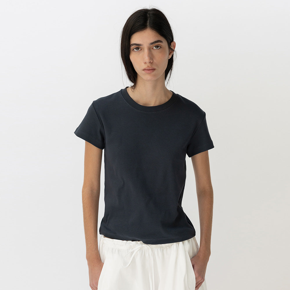 RRACE [1st reorder] 90s Soft Short Sleeve T-Shirt_Navy
