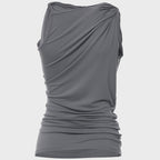 FLAREUP Braided Asymmetrical Sleeveless (FL-166_Gray)