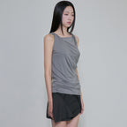 FLAREUP Braided Asymmetrical Sleeveless (FL-166_Gray)