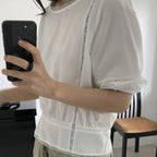 SYS [2nd] LACE BLOUSE_IVORY