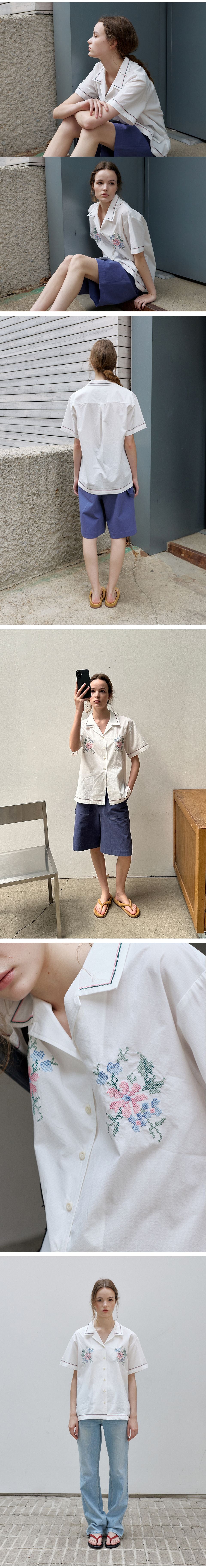 BRENDA BRENDEN SEOUL [Kyung-eun PICK] vanves shirts - white