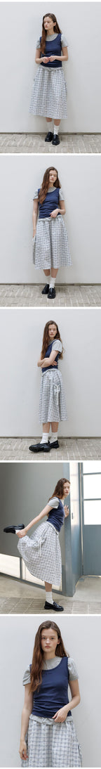 BRENDA BRENDEN SEOUL two-way sleeveless - navy