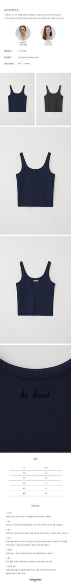 BRENDA BRENDEN SEOUL two-way sleeveless - navy