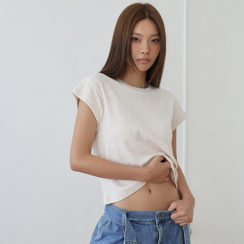 LANGER [PLC] french nep t-shirt_3Colors